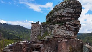 CASTLE OF FLECKENSTEIN ALSACE ADVENTURE 🇩🇪 [upl. by Server]