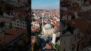 Prishtine  Mosque 4K Dji mini 4 pro  Xhamia e madhe  Dita Xhuma [upl. by Hodge]