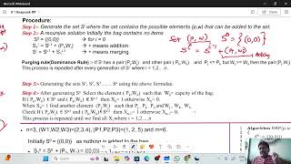 01 Knapsack problem using Dynamic Programming [upl. by Elburr868]