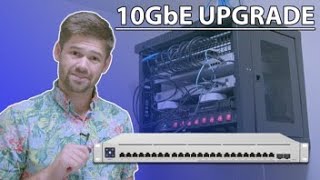 Upgrading my ENTIRE house to 10GbE  UniFi XG 24 Upgrade [upl. by Lianne]