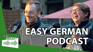 Laberpodcast zum Deutschlernen  Easy German Podcast Live in Berlin [upl. by Imerej]