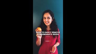 How to remove pomegranate seeds easily [upl. by Veronica71]