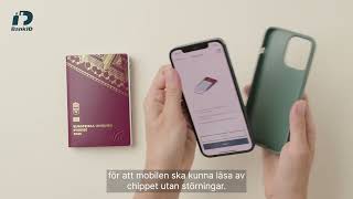 Så skaffar du Mobilt BankID digitalt med hjälp av ditt svenska pass eller nationella ID [upl. by Titania]