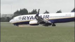 Ryanair hard landing Xplane [upl. by Venator]