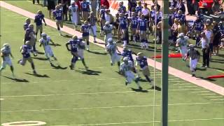 CFL Demond Washington Bursts for 82Yard Punt Return Touchdown  Week 11 2012 [upl. by O'Meara]