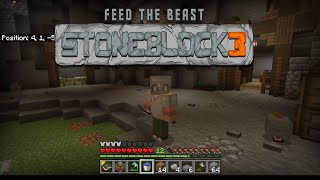 Lets Plays Stoneblock 3 FTB market Place Map EP6 starter grind [upl. by Hsuk349]