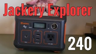 Jackery Explorer 240 Portable Power Station 240Wh [upl. by Barabas875]