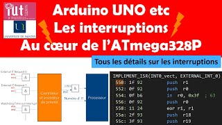 Arduino UNO etc  Les interruptions en détail au cœur de lATmega328P [upl. by Ellenet]