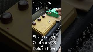 Strato × Centaur  TS808 × Deluxe Reverb [upl. by Jephum]