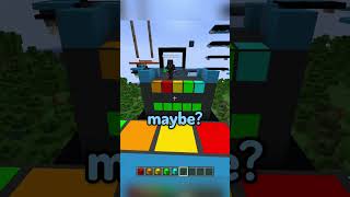 Minecraft Prank Color Match shorts minecraftshorts [upl. by Earvin]