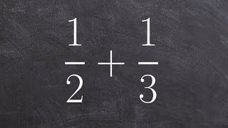 Adding fractions with unlike denominators  free online math tutoring [upl. by Yendirb326]