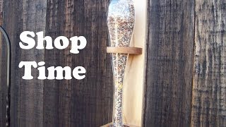 How To Make A Glass Bottle Bird Feeder [upl. by Salem]