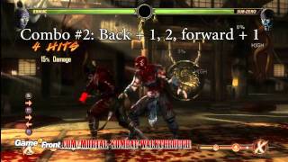 Mortal Kombat Walkthrough  Kombatant Strategy Guide  Ermac [upl. by Hobard]