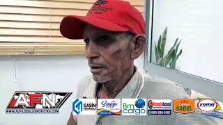 Hombre denuncia antisociales mantiene comunidad de Porquero en zozobra le da un planazo en el rostro [upl. by Wallinga646]