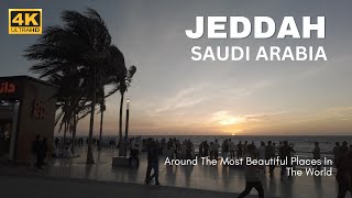 EXPLORING JEDDAH BEACH  UNBELIEVABLE JEDDAH SUNSET VIEW [upl. by Neerehs]