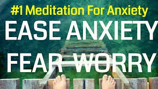 10 Minute Guided Meditation to ease Anxiety Worry Overthinking amp Urgency  Soothing Calm  POWERFUL [upl. by Ainedrag89]