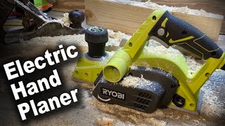 How to Use An Electric Hand Planer [upl. by Yzzik]