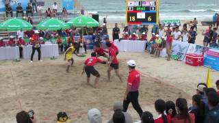 5th Danang beach asian game kabaddi  KOREA vs MALAYSIA men [upl. by Pry423]