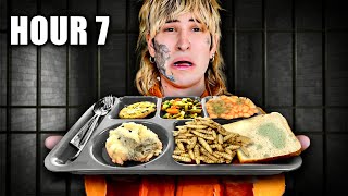 Eating Prisoner Food ONLY For 24 Hours [upl. by Ataymik]