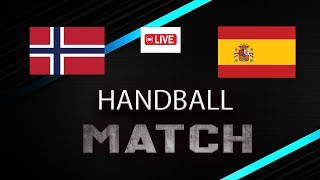 Norway VS Spain Friendly Handball Match 2024 [upl. by Lubow]