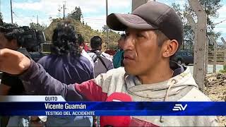 Accidente de tránsito en Quito [upl. by Namia]