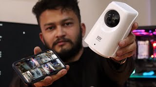 Kent CamEye HomeCam 360  CCTV WIFI Security Camera  AI Motion Detection  Made in India [upl. by Essie470]