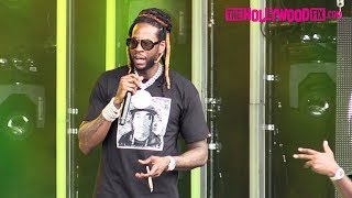 2 Chainz Pays Tribute To Nipsey Hussle During Soundcheck At Jimmy Kimmel Live 4819 [upl. by Aikemaj154]