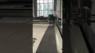 Car Ventilated Seat Cushion Shape Cutting machine cuttingmachine carseat cncmachine [upl. by Hploda]