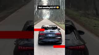 Audi rs3 sound tiktok viralvideo [upl. by Perrine817]