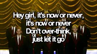 Glee  Live While Were Young Lyrics [upl. by Dinesh]