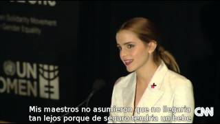 Emma Watson en la ONU Subtitulado en Español HD [upl. by Kissee]