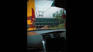 elanga rail crossing road❤️ nature unfrezzmyaccount [upl. by Mmada]