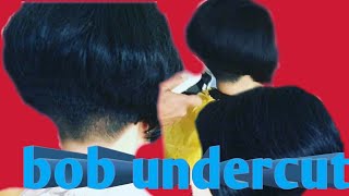 Bob undercut women [upl. by Letsyrhc]