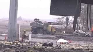 Donetsk Airport Battle Rages Insurgents continue strikes against Ukrainian forces [upl. by Ahsemik]