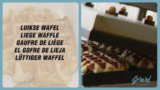 Luikse wafels by Cremerie Gérard [upl. by Ahsiya]