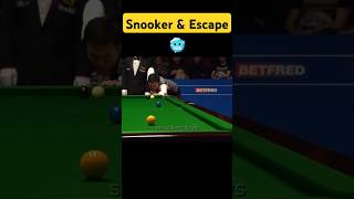 Best Snooker amp Escape 🔥😱 snooker 8ballpool billiards [upl. by Notned]