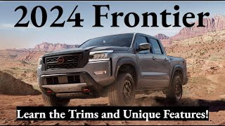 2024 Nissan Frontier Trim Breakdown [upl. by Idell511]