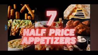 Applebees Commercial 2024  USA • Late Night Half Price Appetizers [upl. by Larcher]