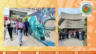 Experiencia de estudiantes de Verano PUMA 1 en la UNAM Canadá [upl. by Nauaj]