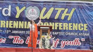 Kerin Pame live at 3rd Youth Triennial Conference [upl. by Horwath]