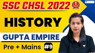 Gupta Empire  History Special  SSC CHSL 2022 Pre  Mains  Krati Singh [upl. by Mulloy]