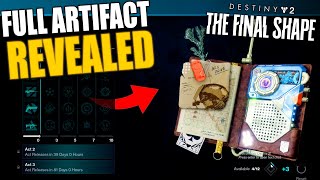 Every Perk on The New Artifact Revealed Destiny 2 The Final Shape [upl. by Ainsley718]