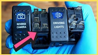 HOW TO Wire 12V LED Rocker Switch  Simple Guide and Wiring Explanation [upl. by Laney]