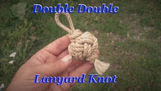 Double Double Lanyard Knot [upl. by Rob]