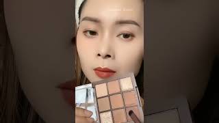 Natural Eye Makeup Tutorial For Girls ❤️forbeginners quickandeasymakeuplook [upl. by Aihsetel938]