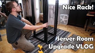 Server Room Rebuild Workvlog [upl. by Zerdna]