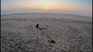 27 Metal Detecting along Greatstone Beach with the Nokta Makro Legend [upl. by Kathlin]