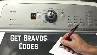 How To Get Codes Maytag Bravos Washer [upl. by Elder]