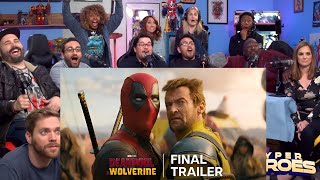 Deadpool amp Wolverine  Final Trailer Reaction  Deadpool amp Wolverine Trailer Reaction [upl. by Loar102]