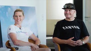 Valtteri Bottas amp Tiffany Cromwell  Full Interview at the Canyon HQ [upl. by Dorella]